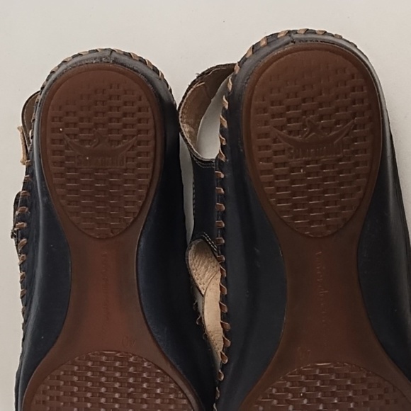 Pikolinos Naturally good 2 tone Blue & Tan Leather Mary Jane - Picture 6 of 14